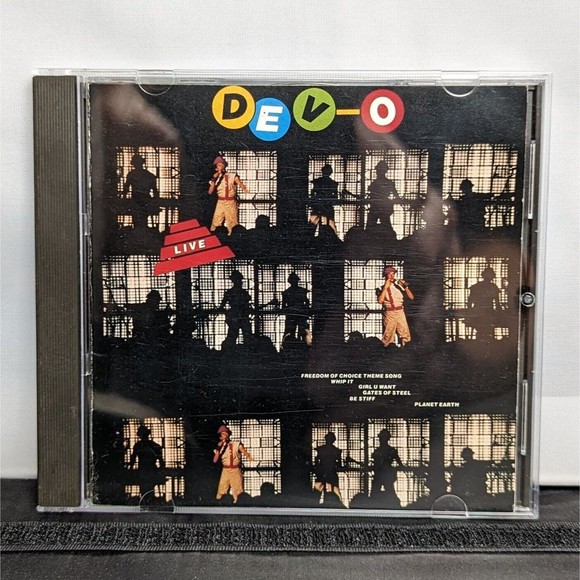 DEVO DEV-O Live CD EP 6 Song Promo Japan with OBI WPCP-4172 Warner Brothers - Picture 2 of 6